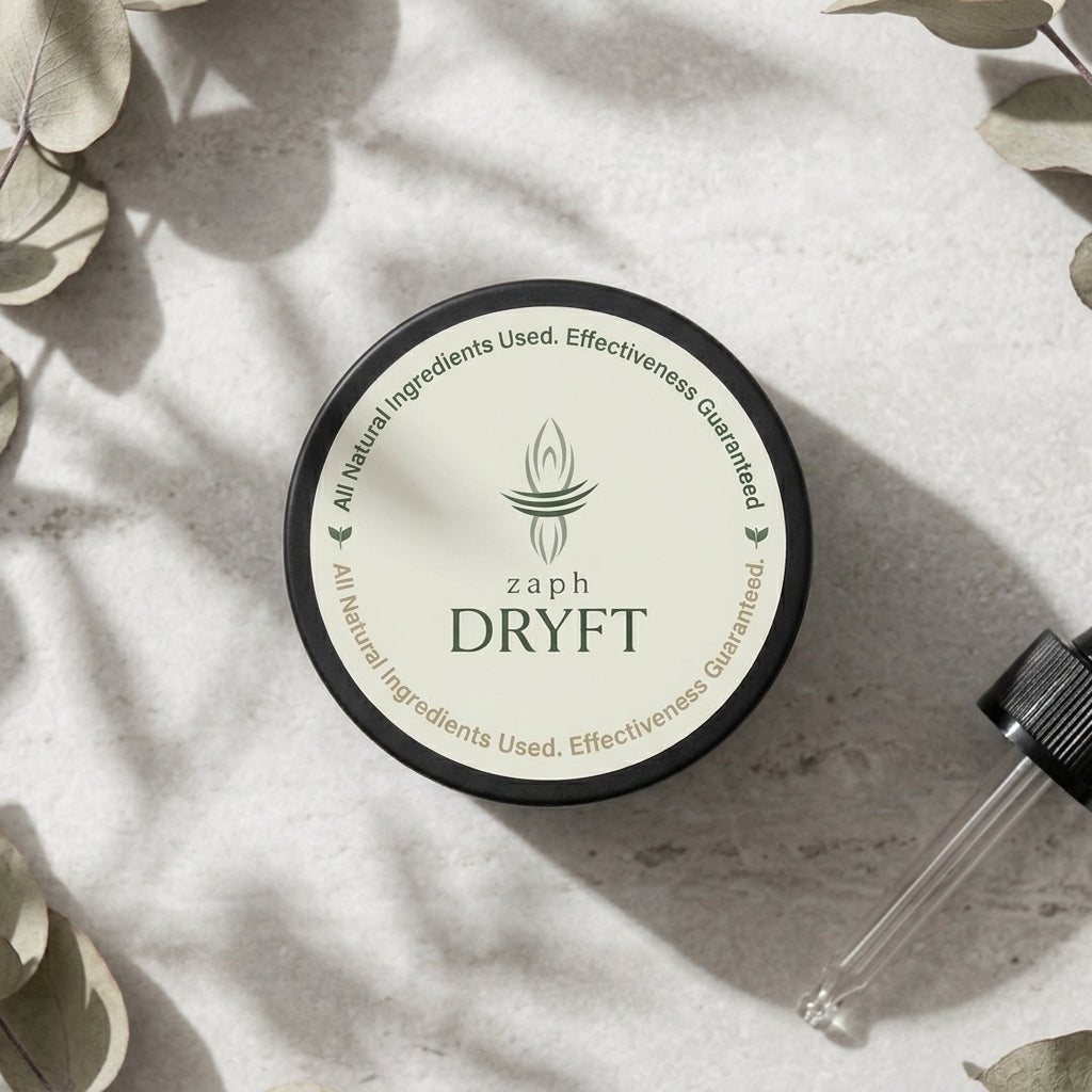 DRYFT - Pakistan's first natural deodorant powder | Premium Bundle of 3 with applicant | Azaadi Sale