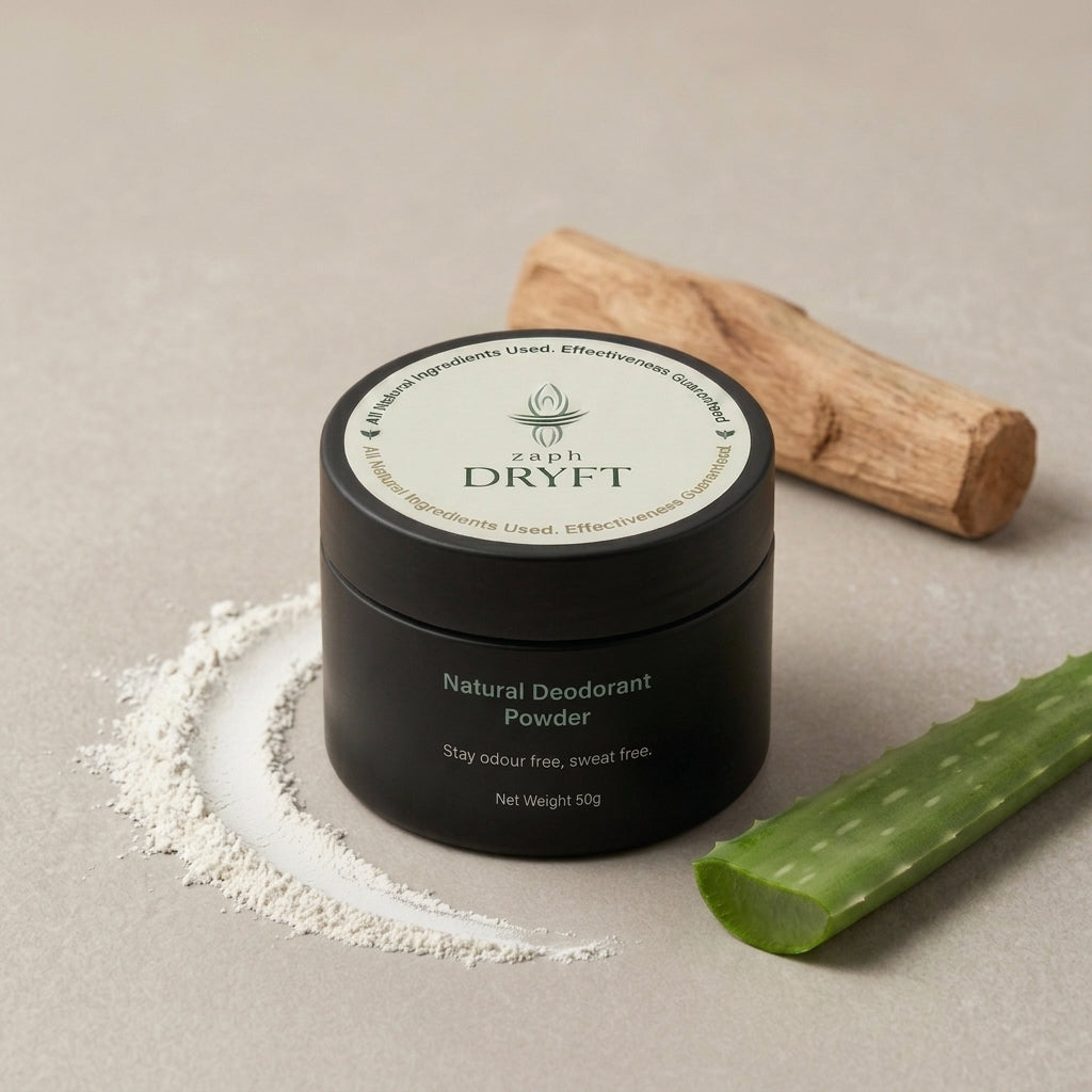 DRYFT - Pakistan's first natural deodorant powder | Bundle of 2 for Family | Azaadi Sale